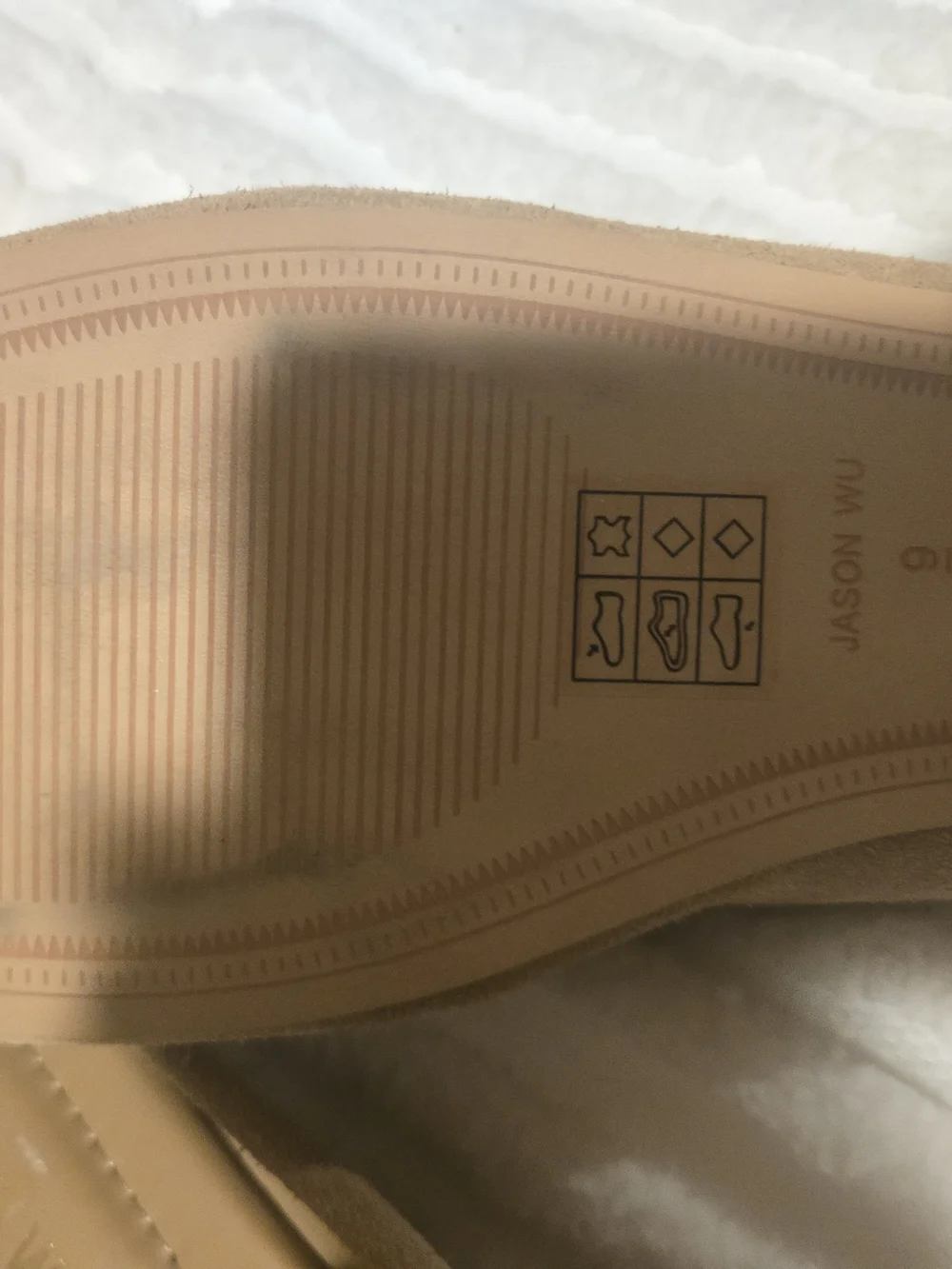 Jason Wu suede upper